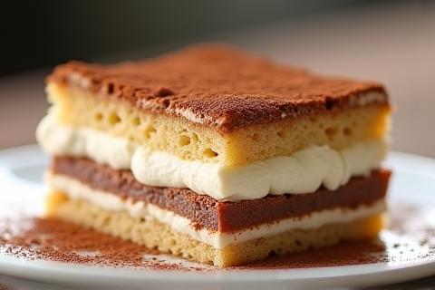 Traditional Tiramisu dessert